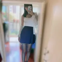 对镜自拍