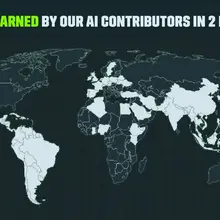$3,400,000+ earned by our AI contributors. In just 2 months. To put that in per…