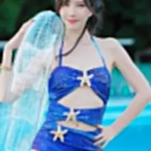 やっぱり青がいいね💙 今日の個人撮影会もよろしくね🧚🏻‍♀️
