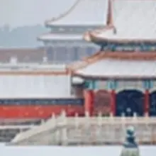 故宫初雪