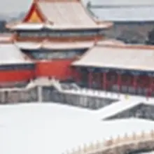 故宫初雪