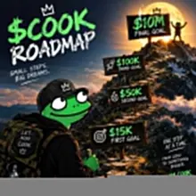🐸🔥 LET HIM COOK. $COOK isn’t just a token. It’s an original frog becoming an in…