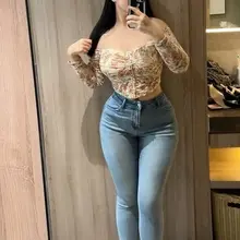 以前的牛仔裤穿起来越来越紧了