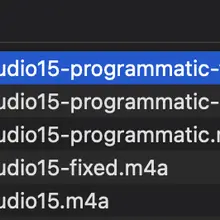 Codex's file naming is very human
