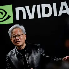 Jensen Huang said CoreWeave’s cost of capital is declining, directly addressing…