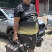 A man in Brazil sold all his belongings and travelled over 1,200 miles to meet…