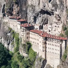 Built into a towering cliff in Turkey, Sümela Monastery looks almost impossible…