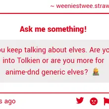 nothing is generic about elves no matter where they are from.. I read a lot of…