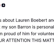 Thank you Barron for your sacrifice
