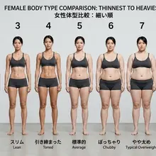 不曉得在「X」大家現在是什麼體型！