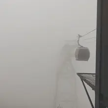 打卡，蒙蒙细雨