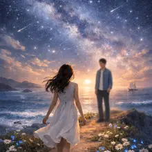 “每当你向我走来 告诉我星辰大海”@just_lady_01