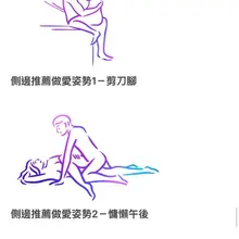 杜蕾斯网站推荐的做爱姿势画的好可爱，我一定要分享出来！😙