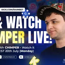 Will Chimper hit a max win this stream? Monday 20th July 12:00 EST