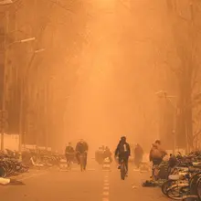 今这天气都不用加滤镜了！