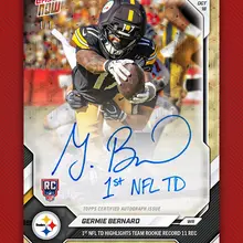 First NFL TDs for Carnell Tate and Germie Bernard 🔥
