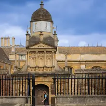 Restless skies sweep across @CaiusCollege 🌧️ 📸 Lloyd Mann