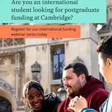 Thinking about postgraduate study at Cambridge as an international student? 🤔 O…