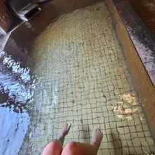 温泉効果で足が✨✨