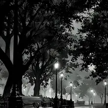 Sometimes, in order to find oneself, one leaves all traces to the rain..