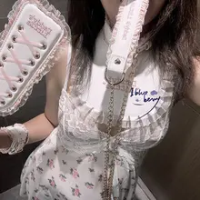 无滤镜高清实拍图上都能看出DDLG套装皮革的好质感💗💗🫰 图4️⃣是大全套配件介绍
