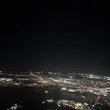 thinking about bright city night lights