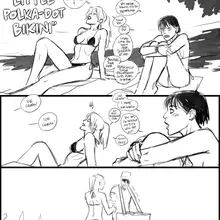 i borrowed @DoodlePoodle_X s OC Angie again for this little summer adventure