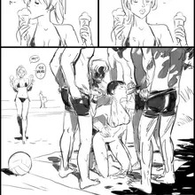 i borrowed @DoodlePoodle_X s OC Angie again for this little summer adventure