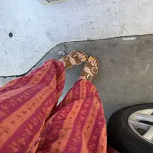 Girls with feet as pretty as mine don’t have to worry about the increasing gas…