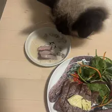 dinner for me and my feline friend <3