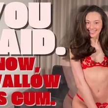 This is a Fan Favorite! You Paid. Now, Swallow His Cum.