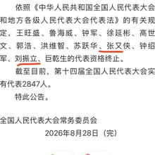 张又侠 刘振立 钟绍军 巨乾生 靴子落地，取消代表资格 各路听床师们 可以换一张床去听了！🤔
