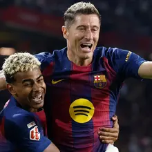 🚨 Lewandowski: "Of course I support Lamine Yamal for the Ballon d'or!" "He's an…