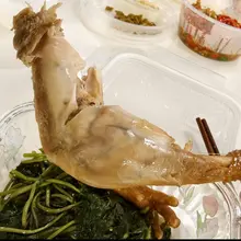 老公给我留的大鸡腿午餐，我娇羞地跟老公说我想要大鸡八。😘