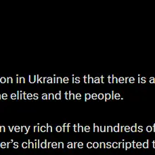 Elon Musk on Ukraine: What’s actually going on in Ukraine is that there is a ma…