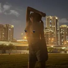ㄧ時興起的野外露出🥰