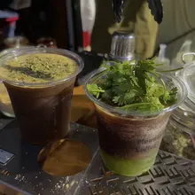 水怪🦕是香菜派的🍃 不知道你們吃不吃 香菜美式不行✖️ 香菜西西里………..非常厲害🔥