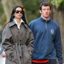 Dua lipa y Callum Turner en @ New York City