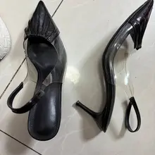 同好投稿，黑色高跟，凉鞋好多都有脚泥。