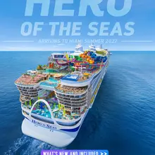 What’s included on Hero of the Seas? Oh, just 9 pools, 9 whirlpools, 17 dining…