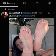 Pinned again, Casual feet knows my soles are just the best 🥰