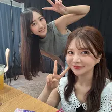 やくまん先輩とメンタメch の収録をしたよ！YouTube等で配信予定です☺️ 楽しみにしててね💖 @yakuno_marina @mentame_ch