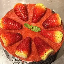 草莓芝士蛋糕🍓❤️