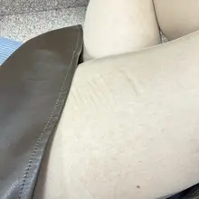 我说怎么这么冷，原来是丝袜破了[流泪]