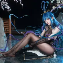新号的第一个正片！！ 碧蓝航线 花园 月下起舞皮肤 希望大家喜欢！！ #cosplay #碧蓝航线 #cos #cos鉴赏家