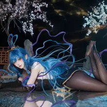 新号的第一个正片！！ 碧蓝航线 花园 月下起舞皮肤 希望大家喜欢！！ #cosplay #碧蓝航线 #cos #cos鉴赏家