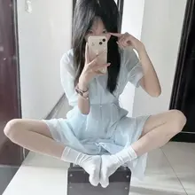今天是白袜清纯女高！