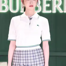 No.mx1505周洁琼Burberry活动生图，美腿短裙长筒靴，白月光学姐装 [99P+1.28G] #明星生图 #周洁琼 自购地址：https://t.c…