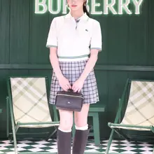 No.mx1505周洁琼Burberry活动生图，美腿短裙长筒靴，白月光学姐装 [99P+1.28G] #明星生图 #周洁琼 自购地址：https://t.c…