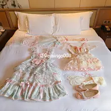 让女朋友带了两条lo裙供单男挑选，也可以两条换着玩